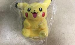Brand new Pokemon Pikachu 6" Plush Stuffed Toy with tag $15
Firm price