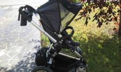 Selling a gently used Quinny Buzz Stroller. This stroller was very well taken care of and was never left outside. Also purchased the storage basket for underneath to store small things. Rain cover and cup holder comes with it also. You can use this