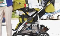 I have a very gently used  GREEN  Quinny stroller and carseat. I bought it brand new in 2010 and maybe used it a handful of times last summer.