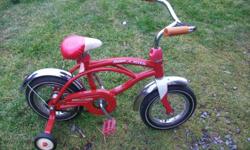 Radio Flyer Childrens' Bike 12.5" in excellent condition for $75.00 ideal for Christmas