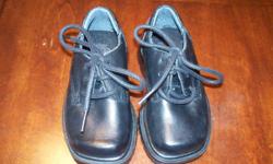Brand New! Never Worn! Boys Black Leather size 5.5 toddler dress shoes.