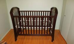 Natart crib purchased at e-children / westcoast kids.  Regular price was $850 but was purchased on sale.  Crib is Brand New, never used has only been set up.  Purchased on sale, but have found a full furniture set for a deal we couldn't pass up so we need