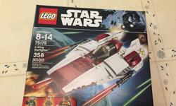 BRAND NEW LEGO Star Wars A-Wing, recently retired, up for sale. Set is unopened, all pieces accounted for.
Pick up only at South Keys area.
Thanks for looking.
