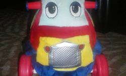 Hi I live in Rocky Mountain House and I have a ride on plush fire truck with fire engine sounds.This item comes from a smoke free and pet free home... I am asking $15 thanks