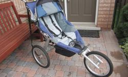 Like new, almost never used, professional Running Stroller.
 
Pick up in Oakville.