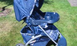 Safety 1st Stroller with infant car seat. Car seat also attaches to stroller for infant use. Two years old - great condition as only used by Grandparents. Stroller has large storage basket, cupholders and key/wallet container. Call Kathy or John