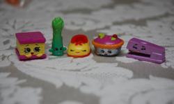 New Condition
5 pack for $5
Valued at $1 each
Click Ad to view more shopkins
Click seller's list to see more shopkins
Shopping bags available if you want
$2 each or 5 for $5