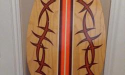 I am selling my wooden skimboard and a Hotwheels car. The skimboard is in good condition (see pictures) and has only been used about 3 times. The Hotwheels car is a red Tesla Model S and it is in mint condition (still in the box). Please email me if you