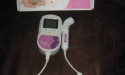 Truely an amazing machine!!
Allows you to hear your baby's heartbeat way before you feel the flutters of movement. Perfect for the time period when you don't quite believe you are pregnant because you don't feel movement. Allows you to know that