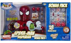 BOXING WEEK BLOW OUT SALE!
 
Brand New, Factory Sealed!
 
Yours for $20,  retails for $49.99 in stores!
 
Only 2 Left!
 
Feel hungry for some Marvel Universe actions? Look no further, Marvel superheroes' fans. Check out this Squinkies Spider-Man Dispenser