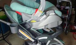 I'm selling a carseat and stroller combo.....In really good condition. Asking $150.00 obo.. Carseat was hardly used because baby was pretty much to big for it when we bought it but liked the stroller so we purchased it...now baby doesn't like to sit