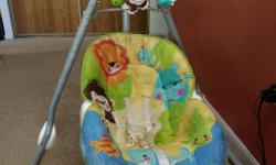 Fisher Price baby swing. Very lightly used. Asking $35.