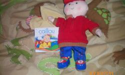Does your child love Caillou?  I have a talking (English and French phrases) Caillou doll bought for Christmas but never played with.  These dolls says over 30 words in English and French and usually sells for $40 plus tax.  Selling for $15 OBO.  If