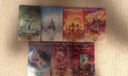 All 7 Narnia books in mint condition. My son read them very quickly, and I would reccomend the series!