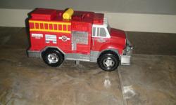 Item is in excellent condition and is from a pet and smoke-free home. Original price was $35; asking $15. Item located in White City but would consider delivery to east and downtown Regina.
Product description
This awesome Tonka Tool Truck Fire Rescue