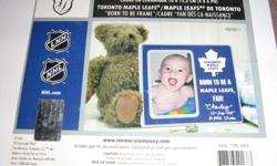 Selling Toronto Maple Leafs
Baby Ceramic Photo Frame
Brand New in Box
3 Available to sell
1 for $10 or all 3 for $25
 
SALE-Buy one Lot and get the second Lot half Price!
Click on ?View Poster?s Other Ads? at right to see what else I am selling.
Lots are