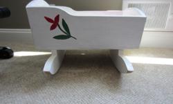 Toy Baby cradle made of wood. Excellent condition, pet free, smoke free home