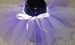 2 NEW Beautifully full tutu in purple and lavender size is 0-3 months
(last picture is one I also made for my daughter)