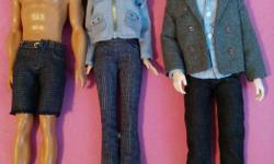 I have
1 Bella, 1 Edward, and 1 Jacob twilight Barbie's.
As well as 1 Justin Bieber Barbie.
All are in brand new condition, never been played with.
$10 for the twilight dolls (each) (or $25 for all three)
$8 for Justin Bieber
Both twilight and Bieber come