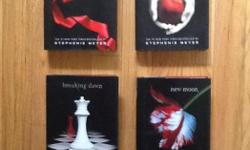 This should keep the kids busy for a few days! Good summer reading.
Hardcover Twilight Series of 4 books. Excellent condition, non smoking home.
Open to offers.