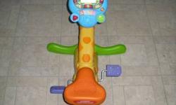 Ride and learn Girffe Bike
the hand held vtech are 50+ alone, this one is much more interactive!!
paid 150 new
in great condition
CHRISTMAS IS COMING!
check out my other ads!