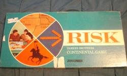 I have a vintage RISK board game from 1963. It is complete and in excellent condition. I am asking $20 for it.
I also have another RISK board game from 1975. It is also complete and it excellent shape. I am asking $15 for that one. Email if interested.