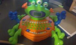 Vtech octopus learning toy.$10
if interested call or text 780-607-2467
 8 different educational games are: (Who am I, Word Scramble, Order sorter, counting fun, Melody Maker, Fun to follow, Hide and seek and find my dinner)
Recommended age 3-6yrs