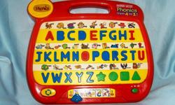 Product Description
Little Smart Phonics From a to Z Little Smart Phonics from A to Z introduces the child to language development, letters, phonics, music plus the Braille alphabet is included. It's very easy to carry along. It will make an easy, fun