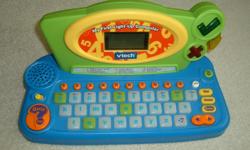 Vtech My First Light Up Computer
Light up your child's learning with a world of computer fun
12 fun activities teaching
Alphabet
Numbers 1-10
Simple spelling
Music
Ages 3-6
Excellent condition, as brand new
Original box available if required
Buyer