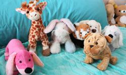 $2 each
Great condition!
Non-smoking home
Giraffe SOLD
Red panda SOLD
Cotton Candy Bunny
Sharpei dog
Tawny Puppy
Dazzling Dachshund
Misty Puppy