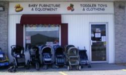 Snowsuits and Winter Jackets now 20% off
WEE SHARE sells Newborn to size 5t - New stock arriving daily
NOW OPEN Monday - Saturday 10am - 5pm
Closed Sunday
117 Mineral Road
Just North of Walmart
We sell baby equipment for about 1/2 its original cost and