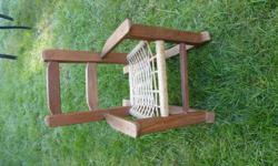 The cutest little wooden rocking chair for a toddler. Email if interested!