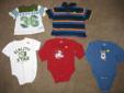 3-6 month onesies and shirts