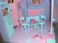 Barbie City Pretty Townhouse and Glam Auto Car