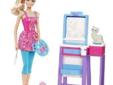 Barbie I Can Be Art Teacher Doll Playset  - Easel