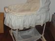 BILY BASSINET with Music & Vibration, Converts into Rocker, NEW!
