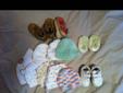 Box of boys clothes 0-9 months