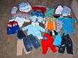 Boy Clothes ~ 3-6 months