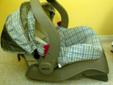 evenflo rear-facing baby car seat with base