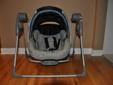 Graco Travel Swing frame to be used with carseat.