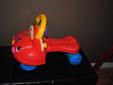 Lightning McQueen and Fisher Price Learning Ride-along Cars