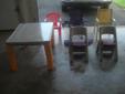 Step 2 Table with 2 chairs and extra chairs, Elmo seat w/bag