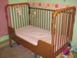 Storkcraft Jenny Lind Crib/Toddler/DayBed, Mattress,Change Table