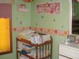 Storkcraft Jenny Lind Crib/Toddler/DayBed, Mattress,Change Table