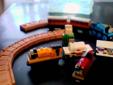 Thomas & Friends Wooden Railway Trains + 2 Crazy Tracks