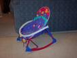 Vibrating bouncy chair