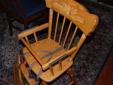 Wooden High Chair / Crib Bumper Rail